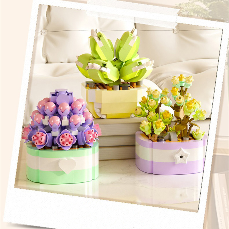 Flower Succulents Building Blo - Bonsai Garden Lego recension och pris