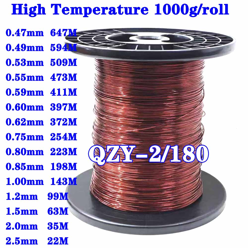 1kg/roll Enamelled Wire QZY-2/ - Copper Wire Roll recension och pris