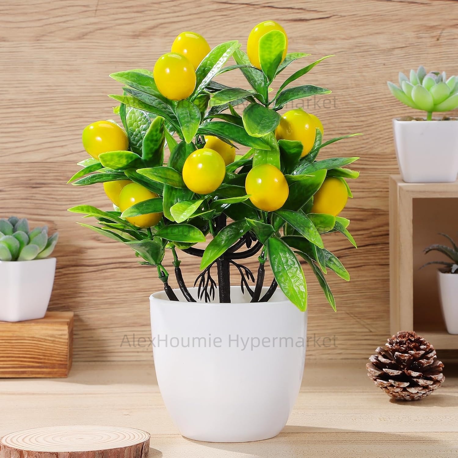 Fake Lemon Tree Small Artifici - Bonsai Garden Sushi recension och pris