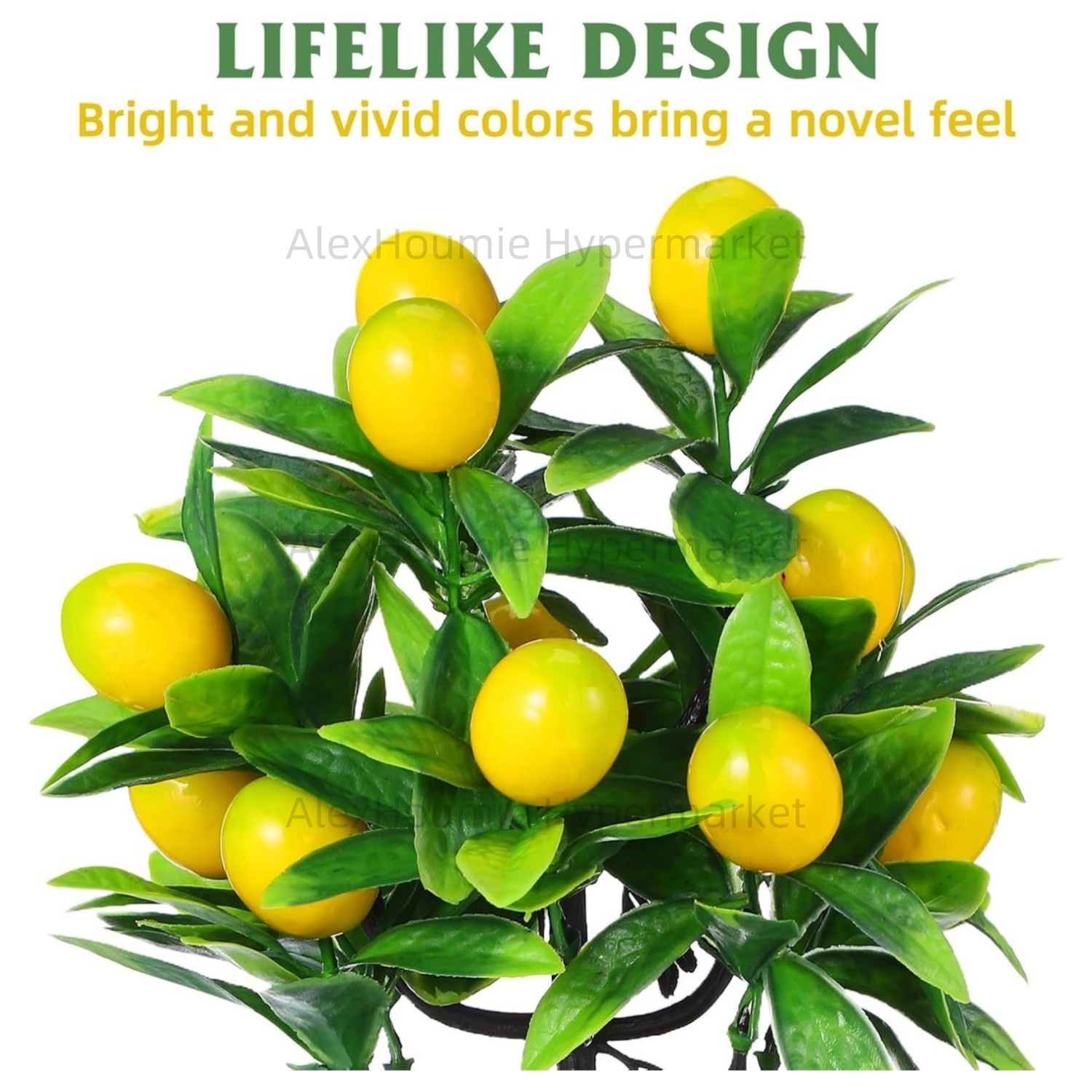Fake Lemon Tree Small Artifici - Bonsai Garden Sushi recension och pris