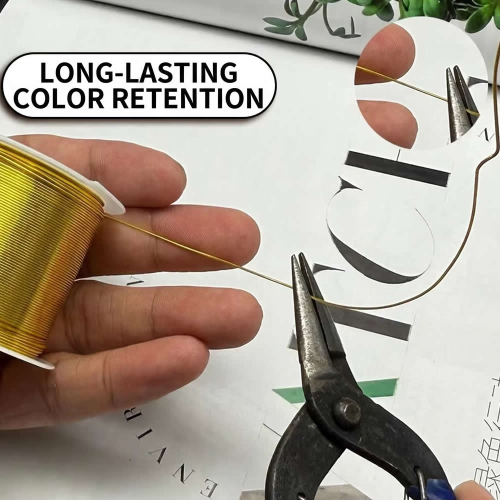 Fadeless Anti Tarnish Bendable - Copper Wire Roll recension och pris