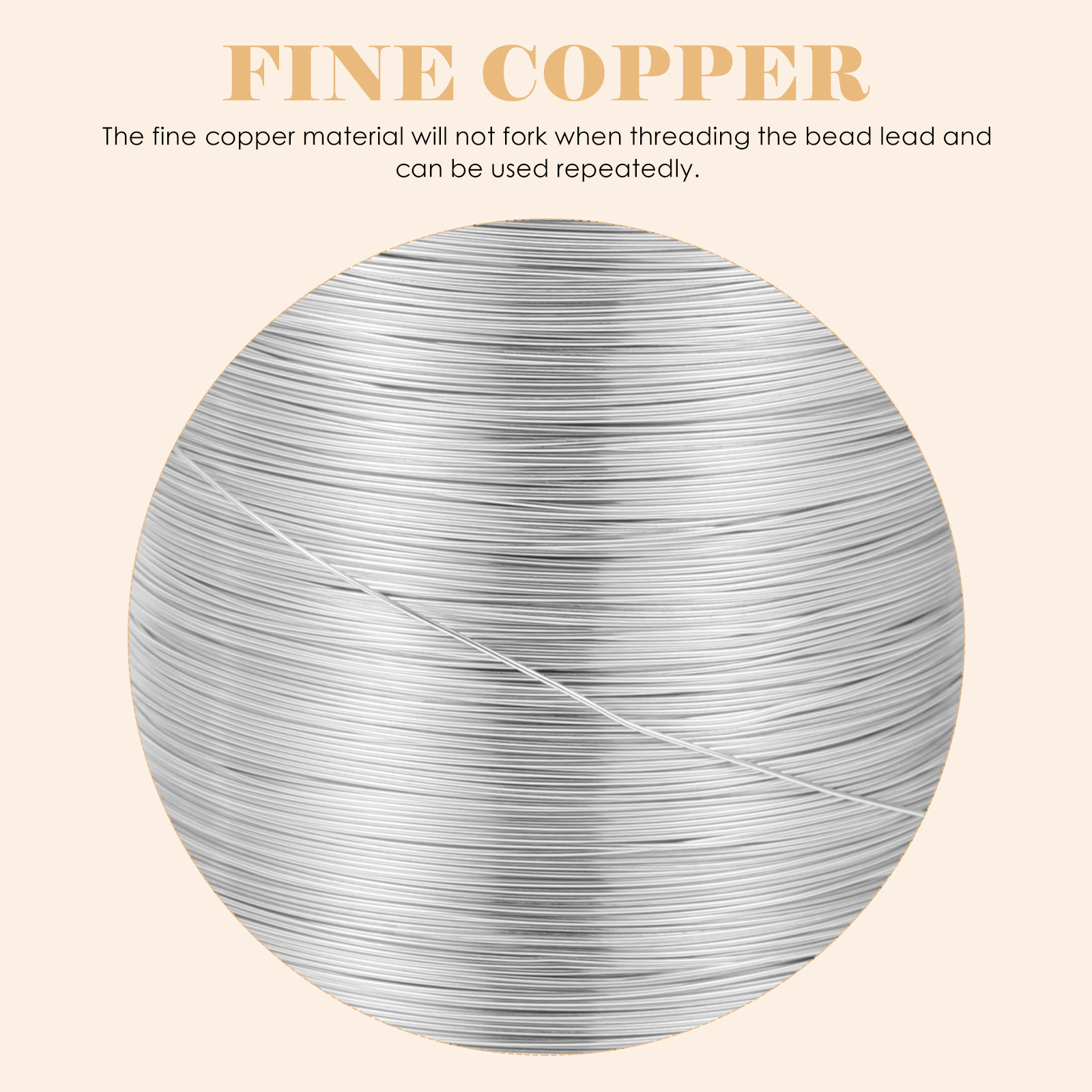1 Roll Copper Beading Wire 20  - Copper Wire Roll recension och pris