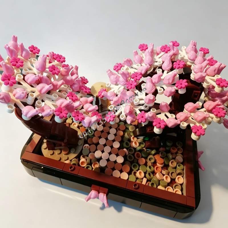 673PCS Bonsai Park Cherry Blos - Bonsai Garden Lego recension och pris