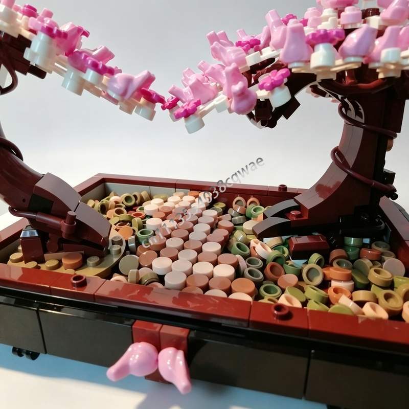 673PCS Bonsai Park Cherry Blos - Bonsai Garden Lego recension och pris
