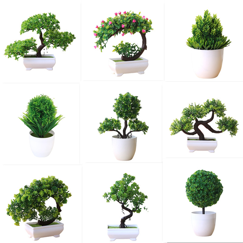 1pc Artificial Plants Bonsai S - Bonsai Garden Sushi recension och pris