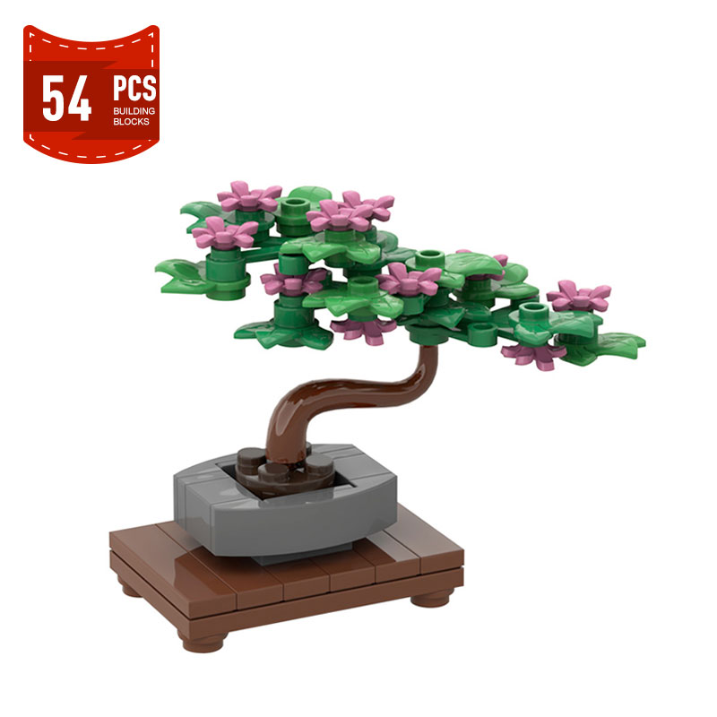 New Bonsai Tree Green Bush Flo - Bonsai Garden Lego recension och pris