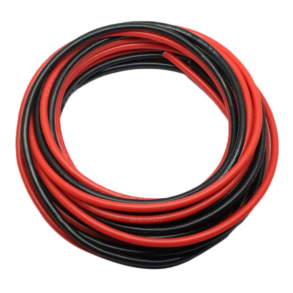 2 Rolls of 14 AWG 50 Feet Sili - Copper Wire Roll recension och pris