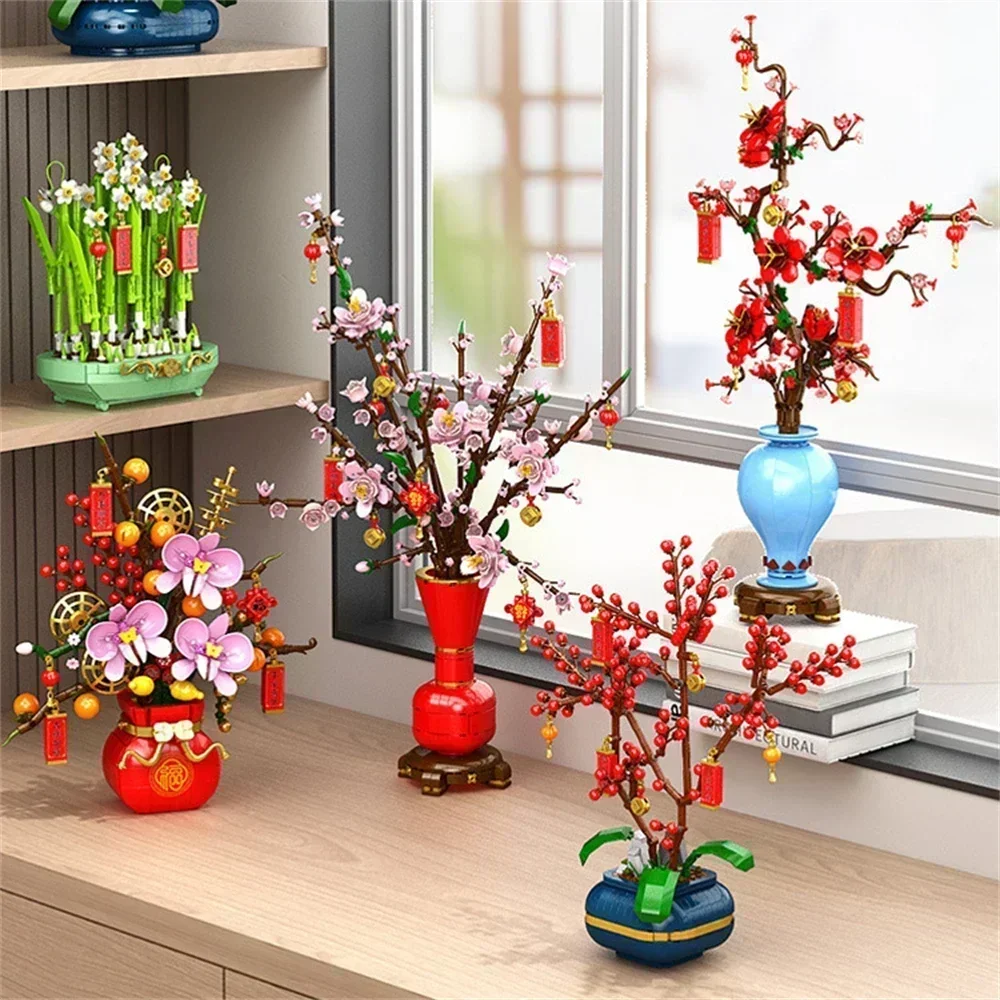 Creative City Bouquet, Peach B - Bonsai Garden Lego recension och pris