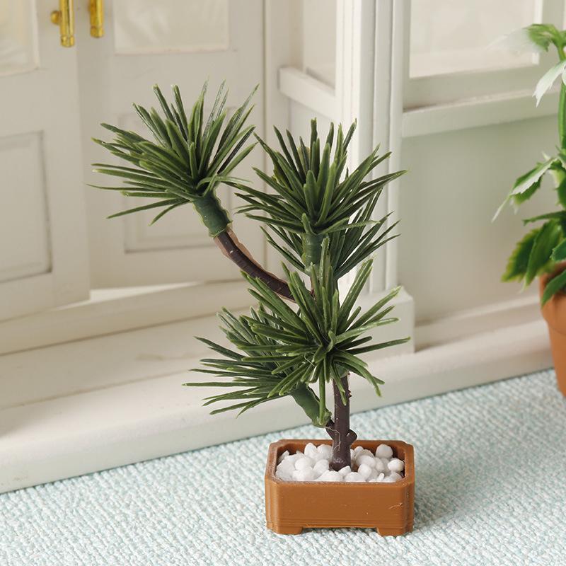 1Pcs 1/12 Dollhouse Simulation - Bonsai Garden Tree recension och pris
