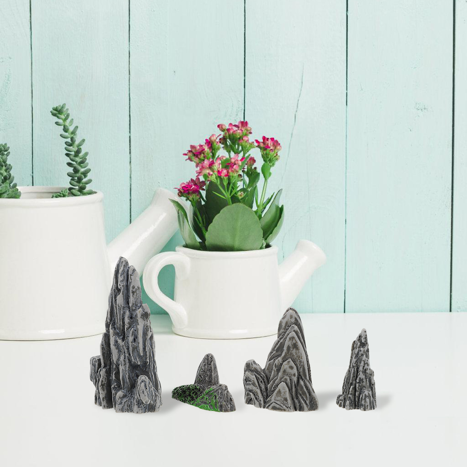 Miniature Rockery Bonsai Decor - Bonsai Garden With Sand recension och pris