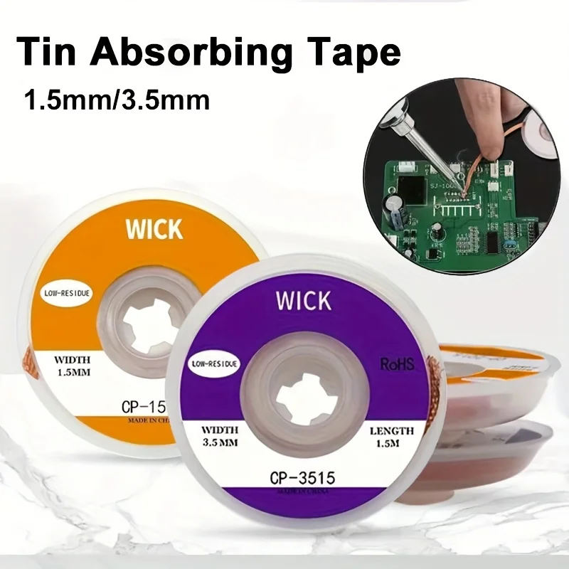 1.5m Desoldering Braid Tape Co - Copper Wire Roll recension och pris