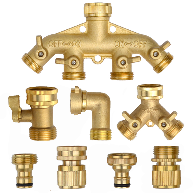 Heavy Duty Brass 1-2-4 way Spl - Gardena Hose Comfort recension och pris