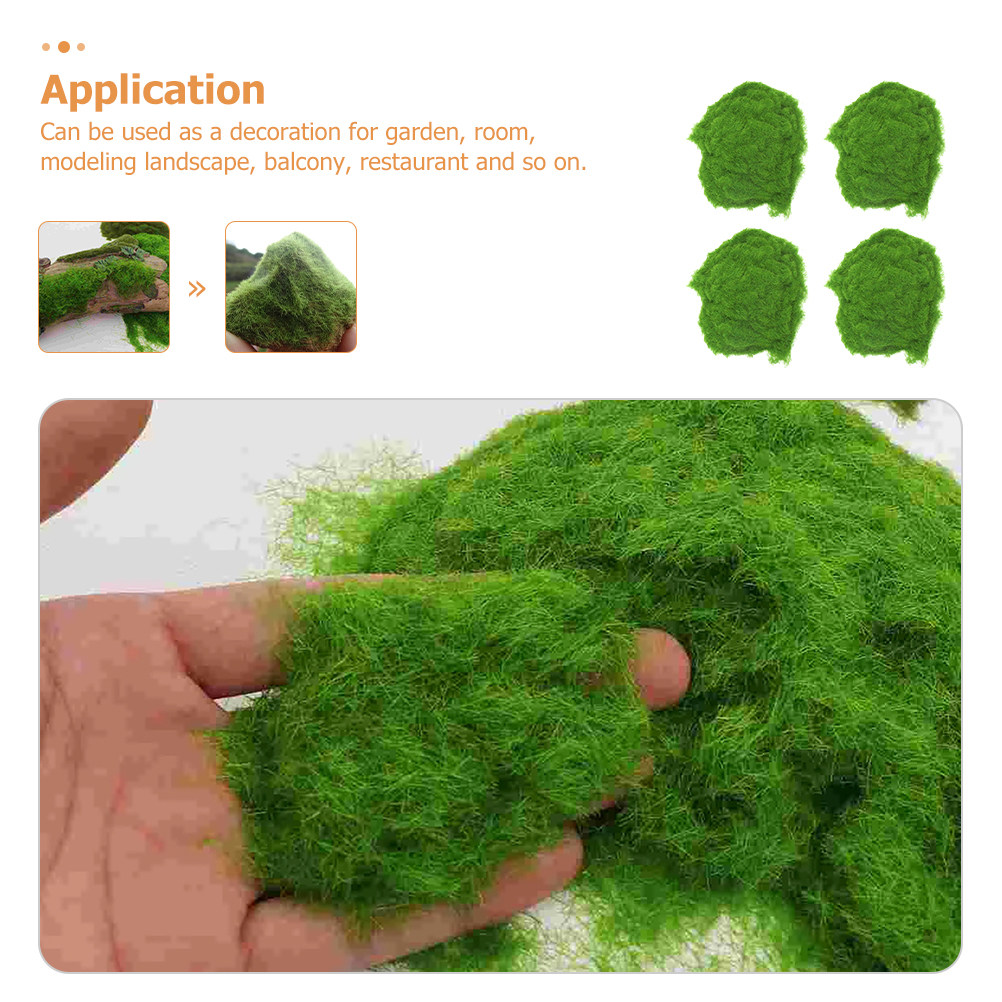 4 Bags Simulation Moss Powder  - Bonsai Garden With Sand recension och pris