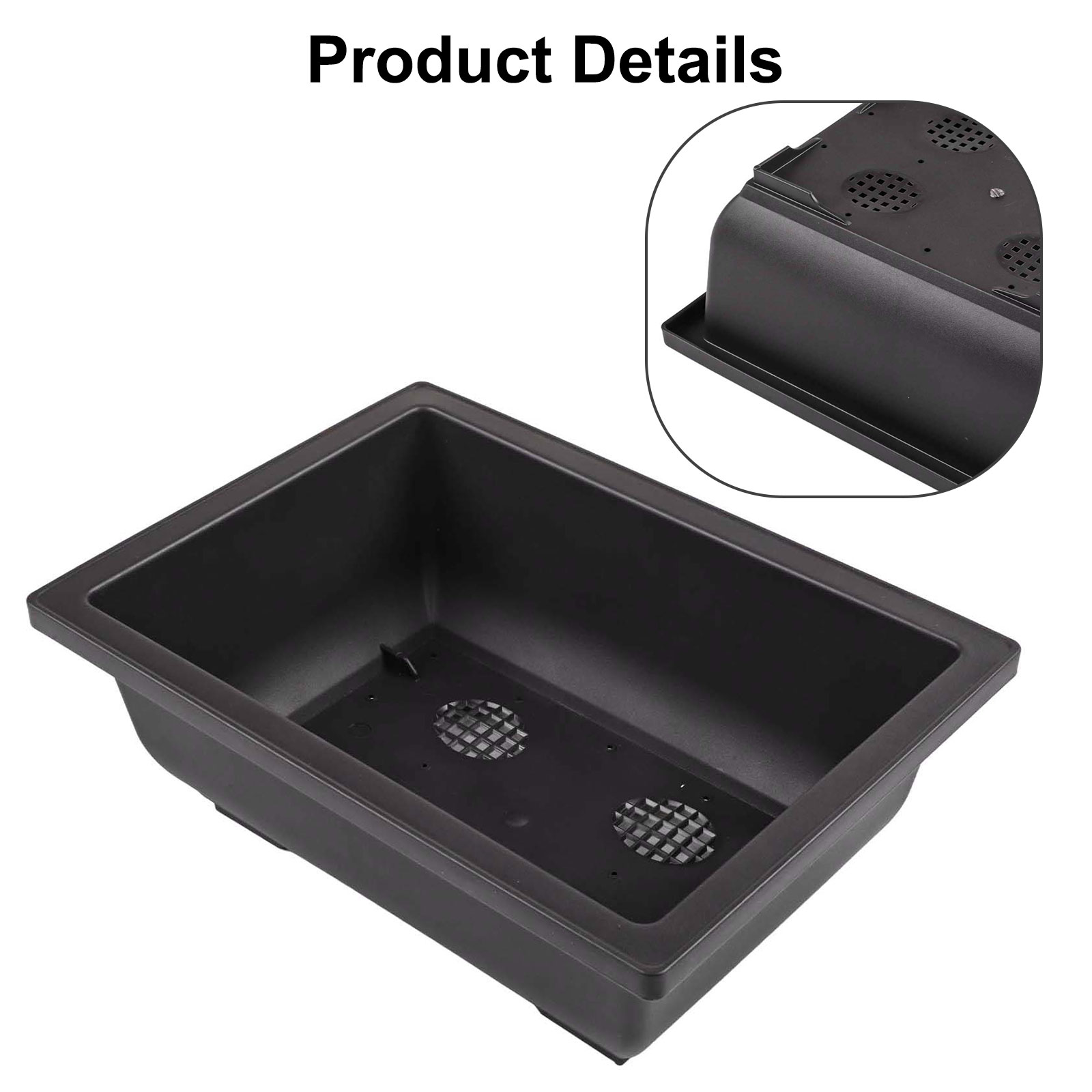 Breathable Flower Pot Imitatio - Bonsai Garden With Sand recension och pris