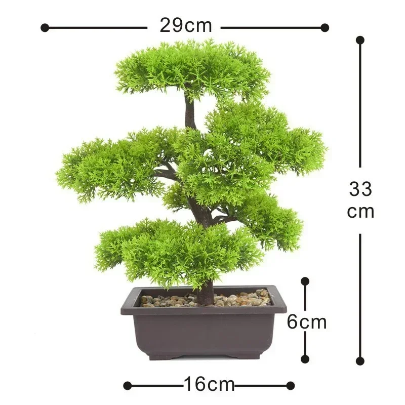 Artificial Plants Pine Bonsai  - Bonsai Garden Sushi recension och pris