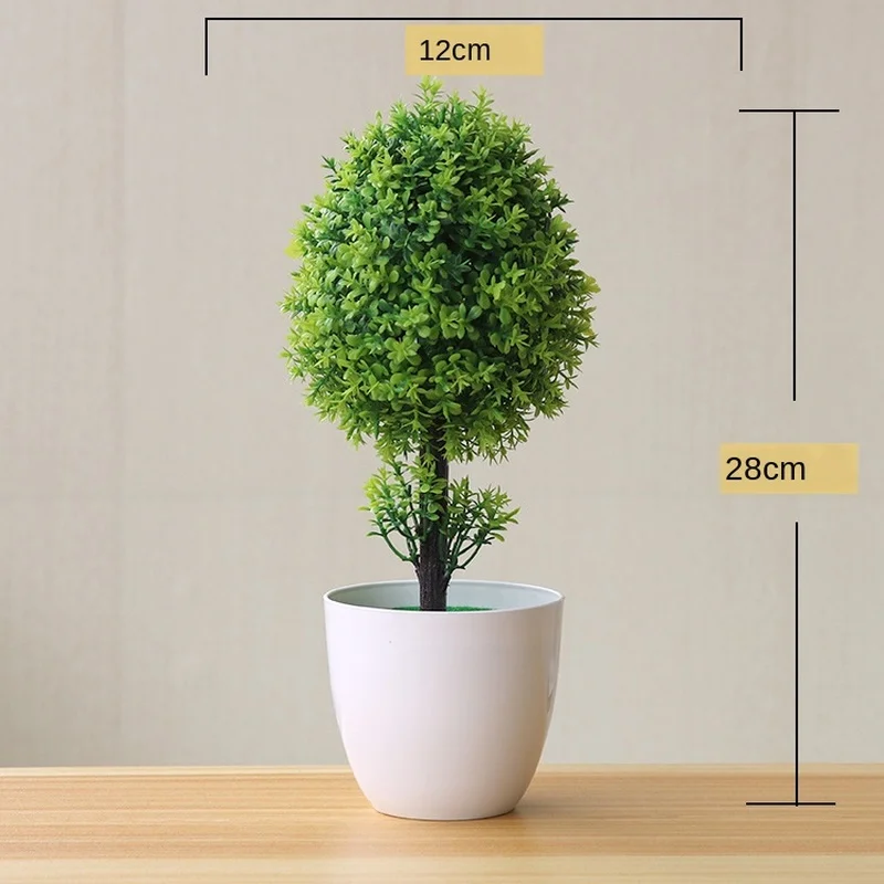 Artificial Plants Potted Bonsa - Bonsai Garden Sushi recension och pris