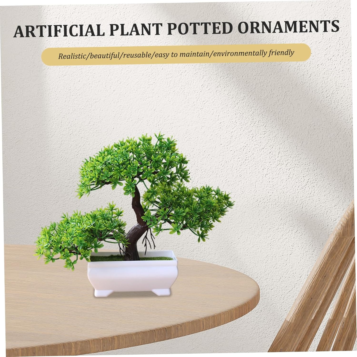 1/2Pcs Artificial Bonsai Tree  - Bonsai Garden Sushi recension och pris